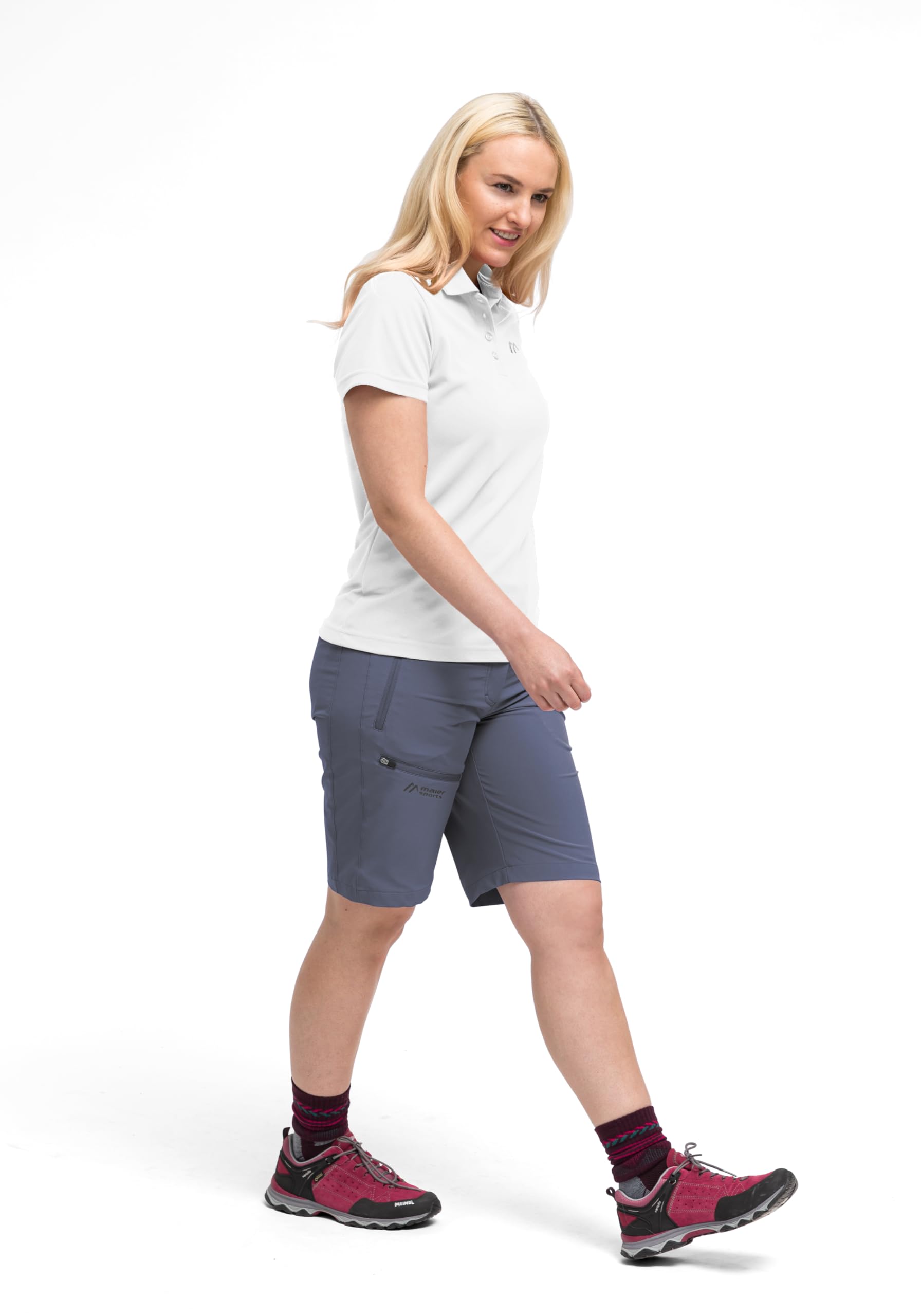 maier sports Ulrike Polo Funzionale Donna