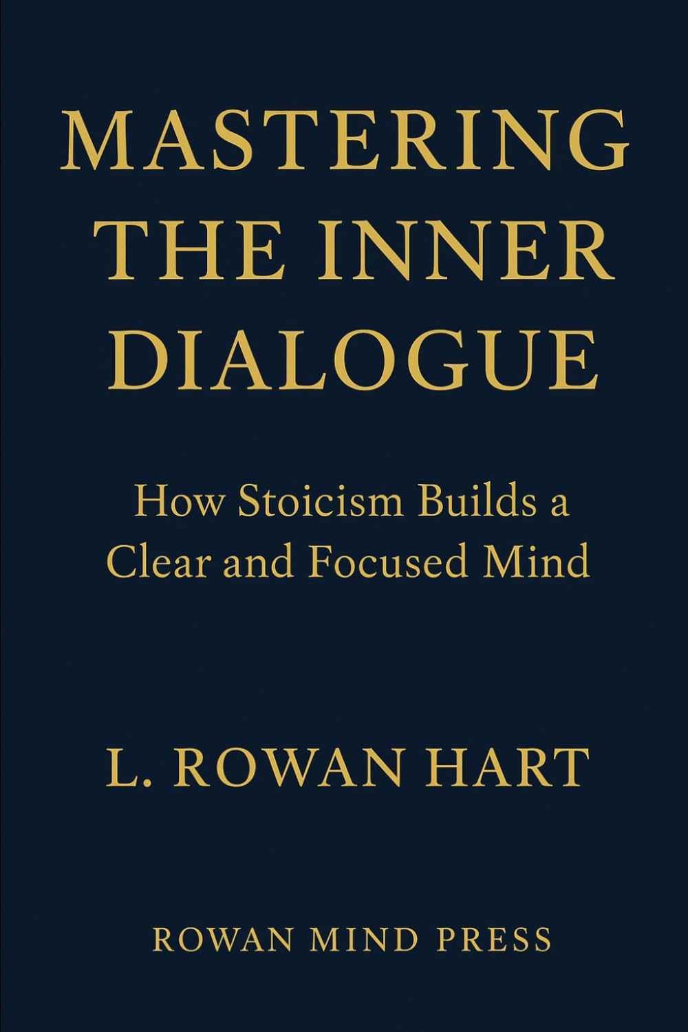 Mastering the Inner Dialogue: How Stoicism Builds a Clear and Focused Mind (The Quiet Strength Series)