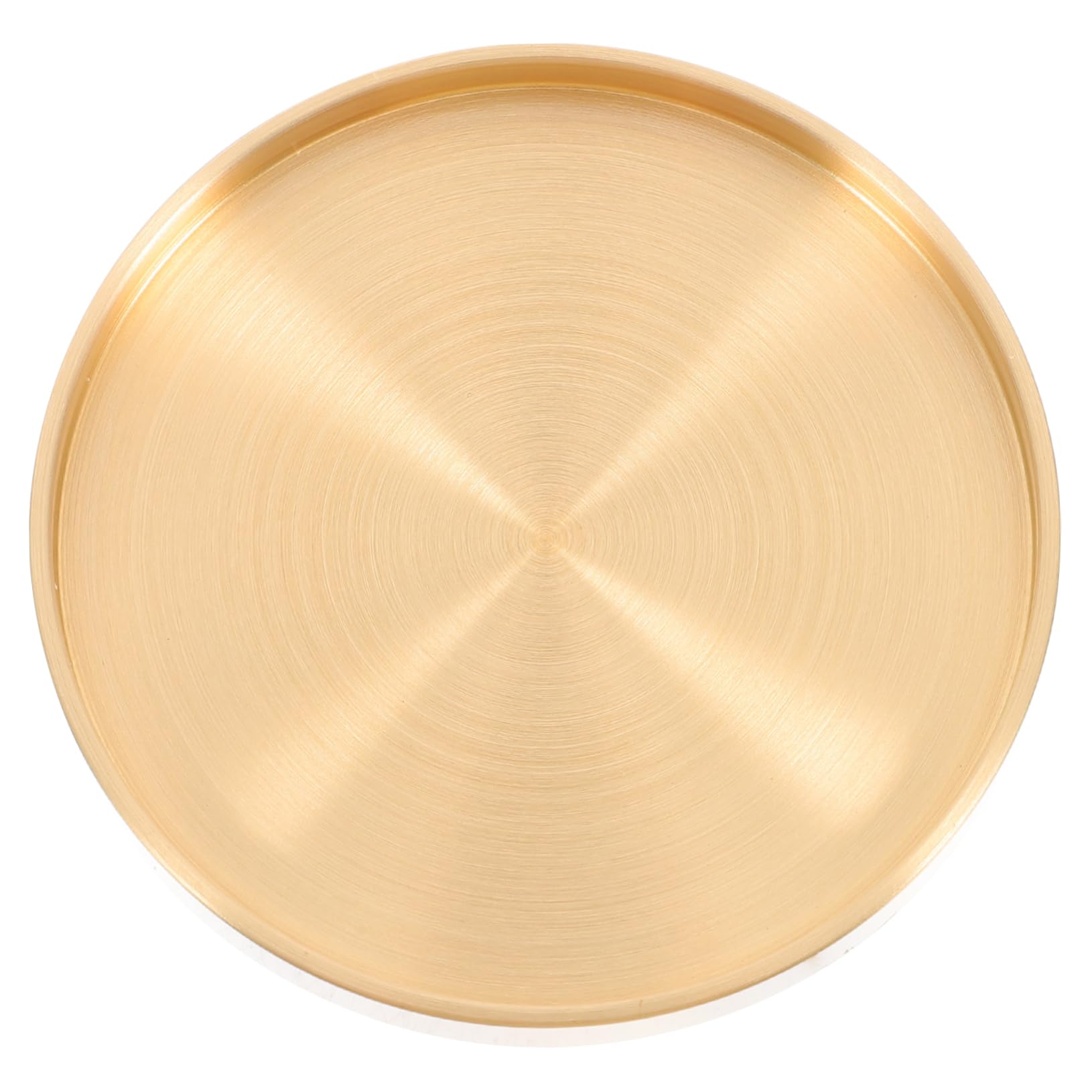 MUSISALY Vintage Brass for Drinks Beverage Holder Elegant Table Decor for Coffee Tea and Water for Home Office Use