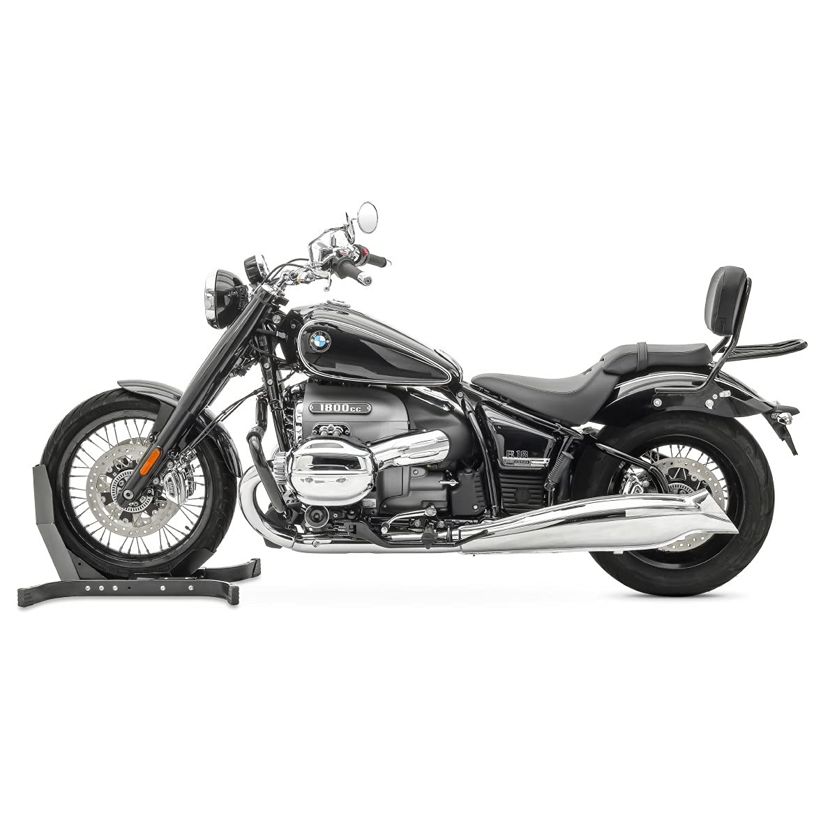 Sissy Bar Compatible avec BMW R 18 / Classic 20-21 Dossier Detachable + Porte-Bagages QL2