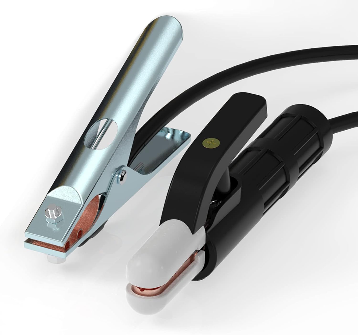 TOOLIOM MMA ARC Welding Electrode Holder with Cable and Ground Clamp