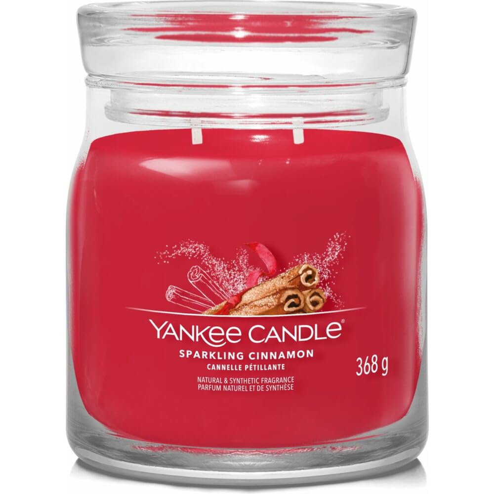 Yankee Candle Sparkling Cinnamon Scented Candle 368 G