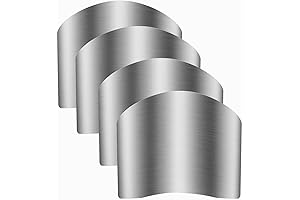 Stainless Steel Cutting Finger Guard for Safe Chopping, Dicing and Slicing