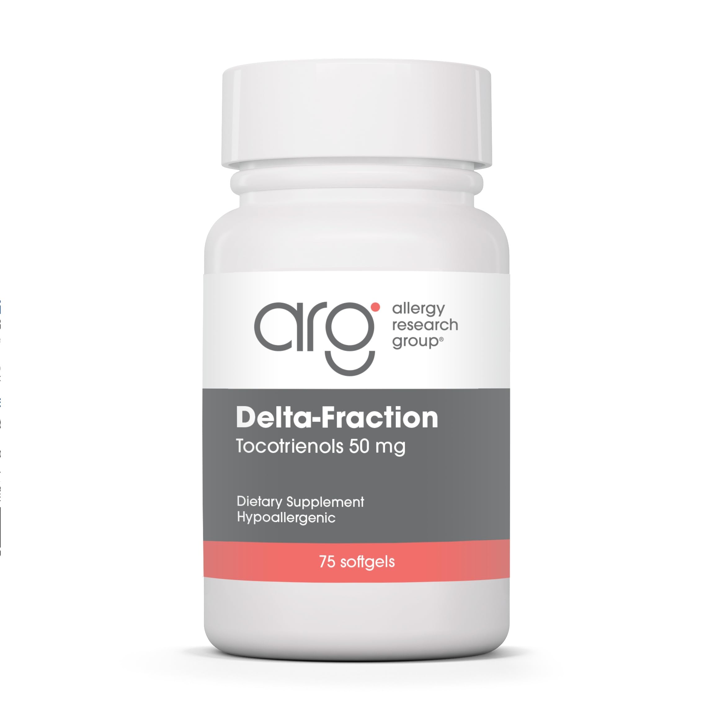 ARG Delta-Fraction Tocotrienols 50 mg, Antioxidant, 75 Softgels