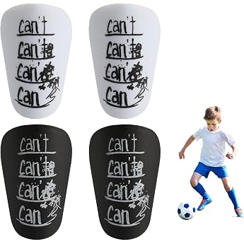 Mini Shin Pads Childrens Football Small Shin Pads Pack of 4