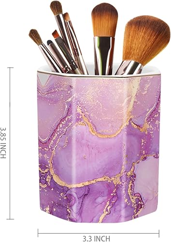 Vista 95 de WAVEYU - Portalápices bonito para escritorio, decoración de escritorio para niñas y mujeres Flor negra