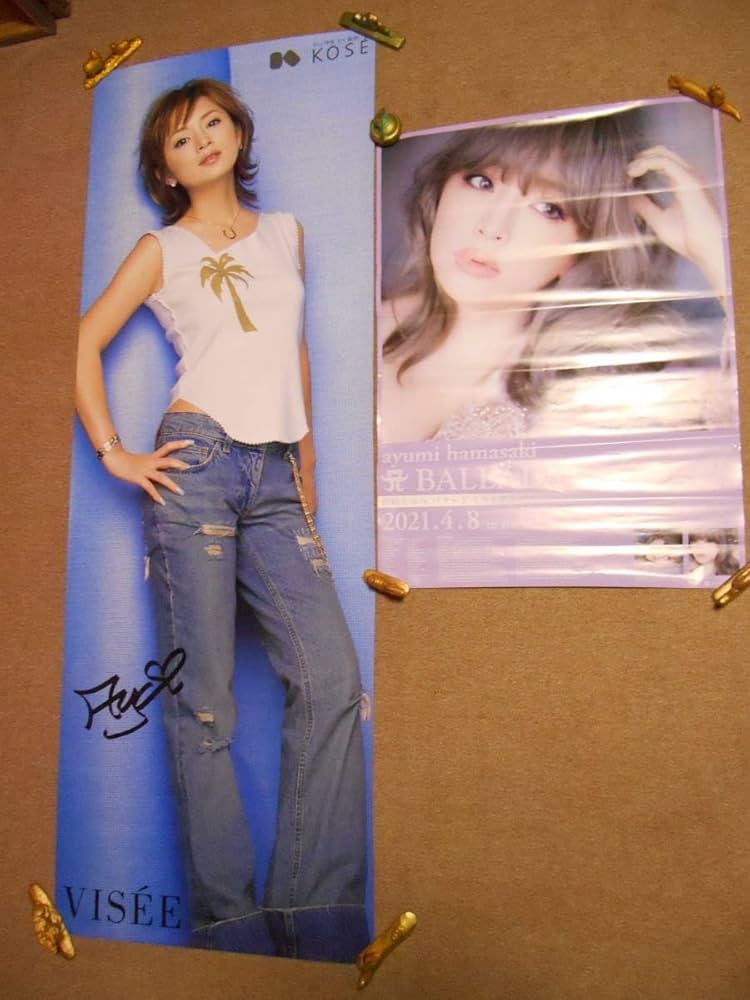 Amazon.co.jp: ポスター65□浜崎あゆみコーセー化粧品バラード