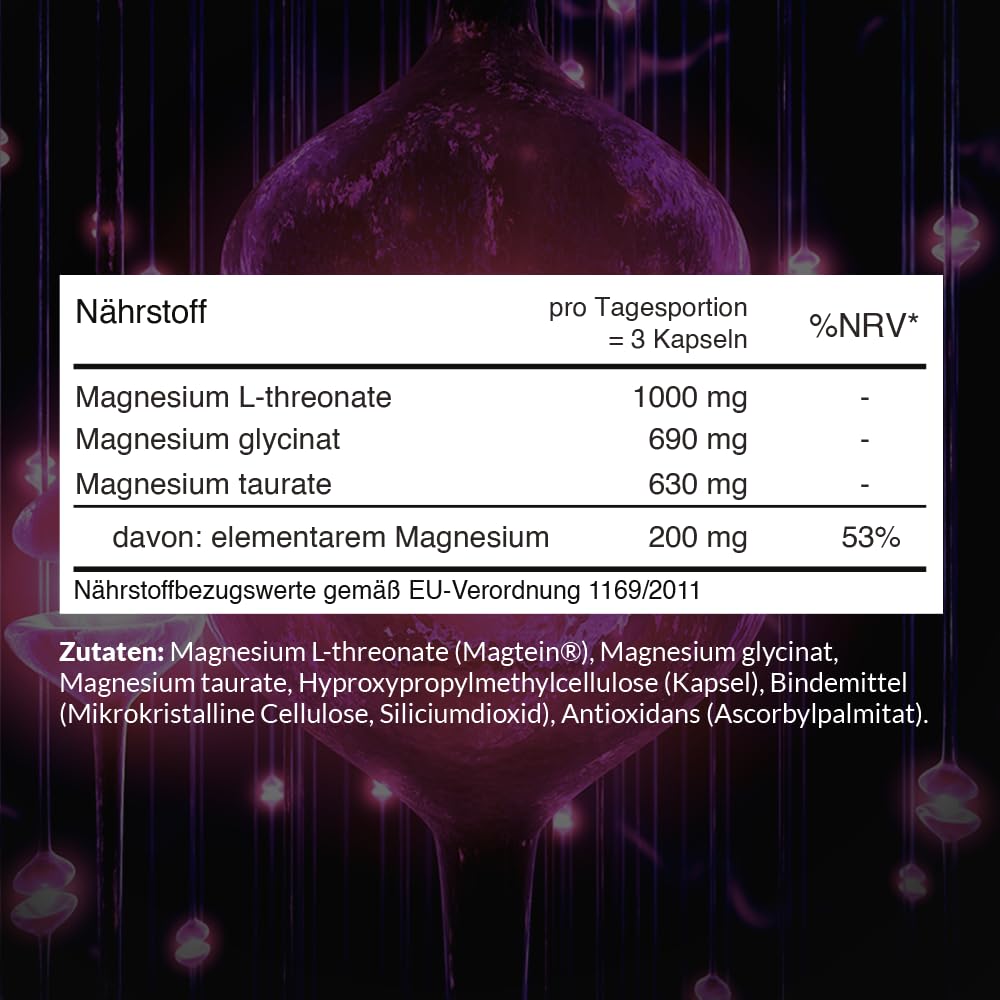Intelligent Labs 2-in-1 Bundle: MagEnhance (Magnesium-L-Threonat, Glycinat & Taurat) & sojafreies Phosphatidylserin aus Sonnenblumenlecithin. Komplex für Gedächtnis, Fokus & kognitive Gesundheit.