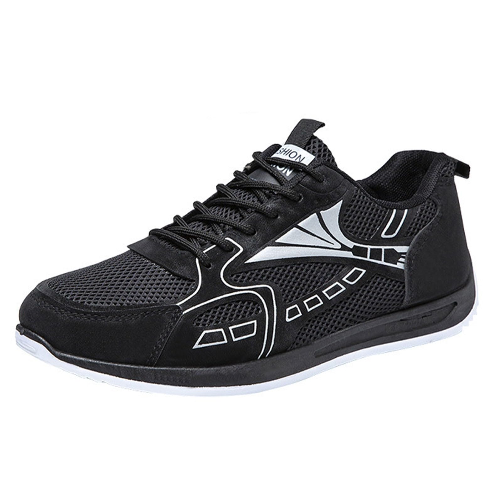 Hallenschuhe Herren 39-44 Herren Joggingschuhe Breit Casual Fitnessschuhe Atmungsaktiv Breeze Schuhe Leicht Flacheschuhe rutschfest Freizeitschuhe Modische Laufschuhe