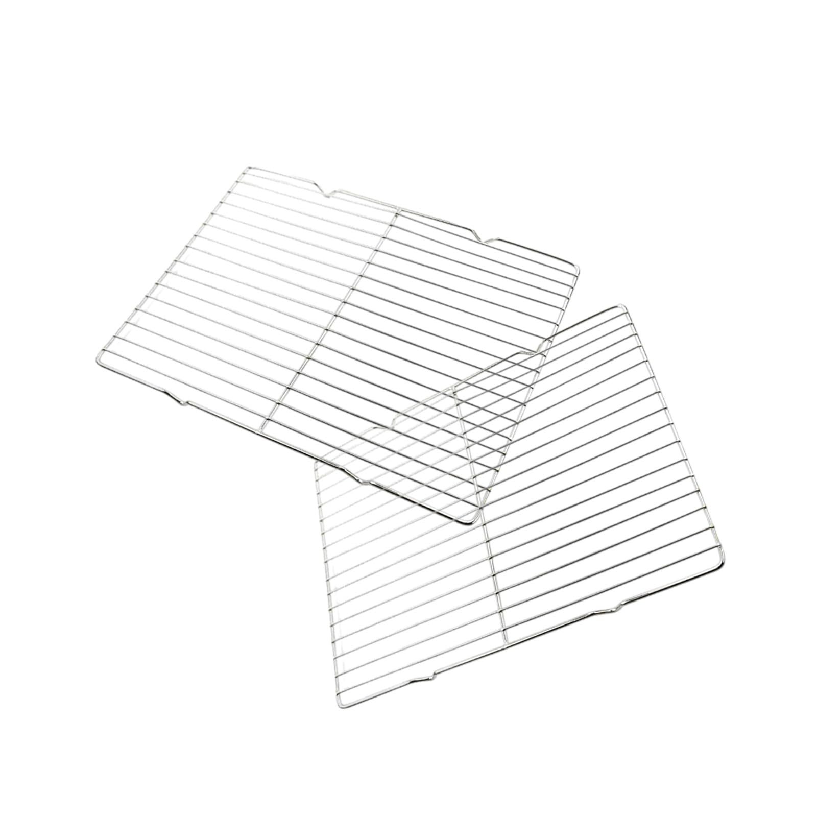 Elnwnnkc 2pcs Sturdy Baking and DrainingCooling Rack Stainless Steel Cooling and Baking Rack for Cooking Cooking Accessory