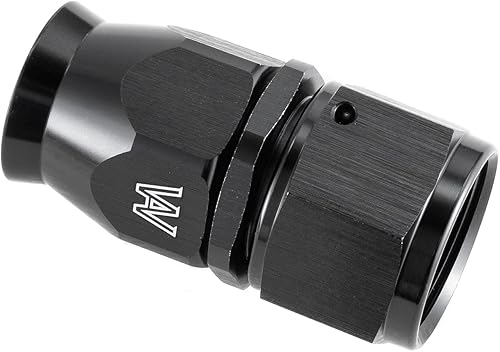 Miniatura 5 de -12AN  Extremo de manguera recto  PTFE  Teflon giratorio 12 AN Fitting -12 NEGRO