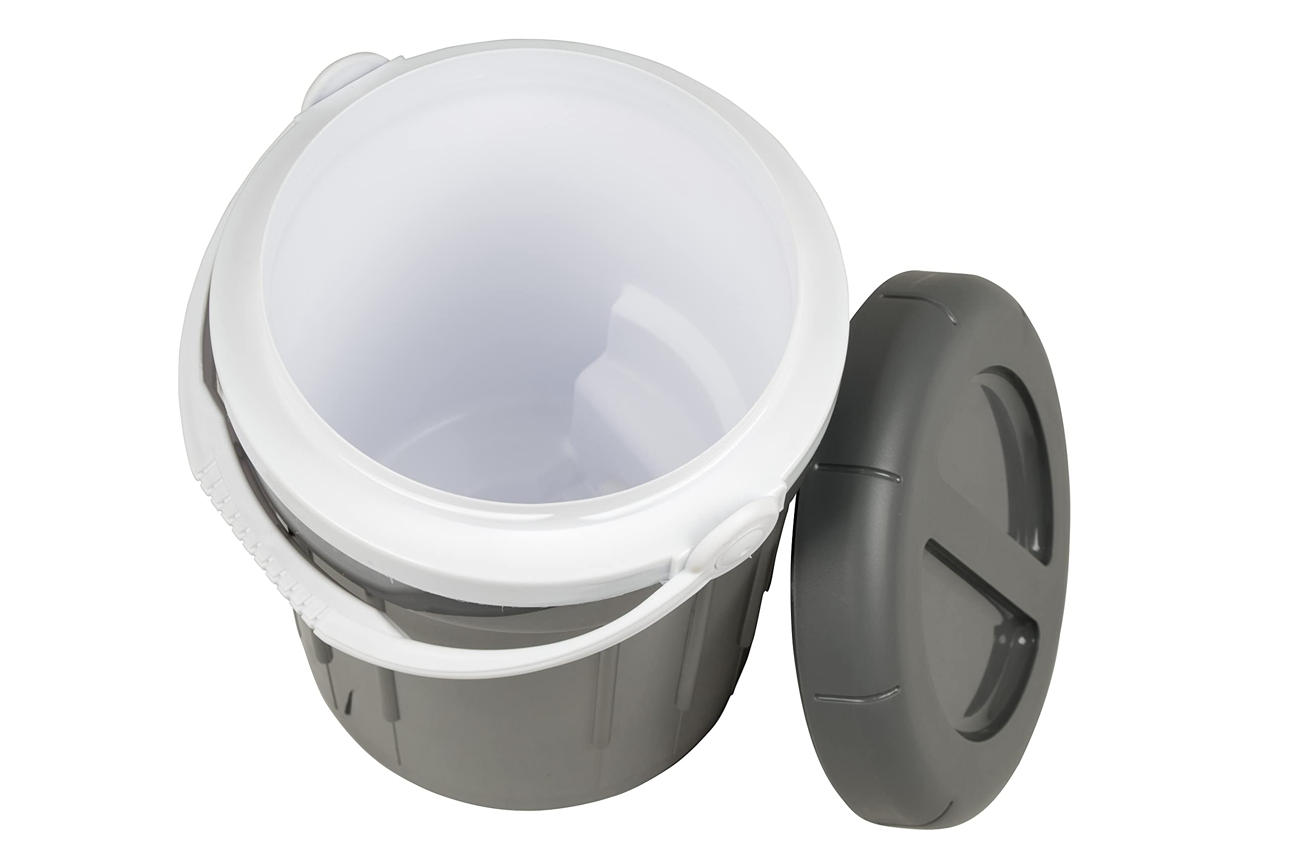 EDA - Distributeur de jus/d'eau - Avec robinet - Gris - 8 Litre