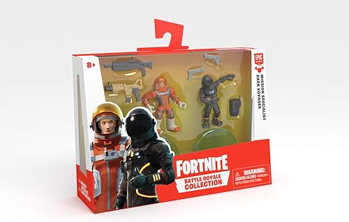 Miniatura 7 de Fortnite Colección Battle Royale Dark Voyager & Mission Specialist - Paquete de 2 figuras de acción