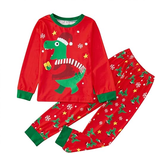 Generic Baby,Clothing,Baby Boys 0-24m,Sleepwear & Robes,Pyjama Sets Fleece Baby Pajamas Toddler Baby Kids Boys Warm Pajamas Suit Christmas Pajamas Sleepwear Tops Pants Outfits Sets Casual Clothes Toddler Baby Boy Outfit