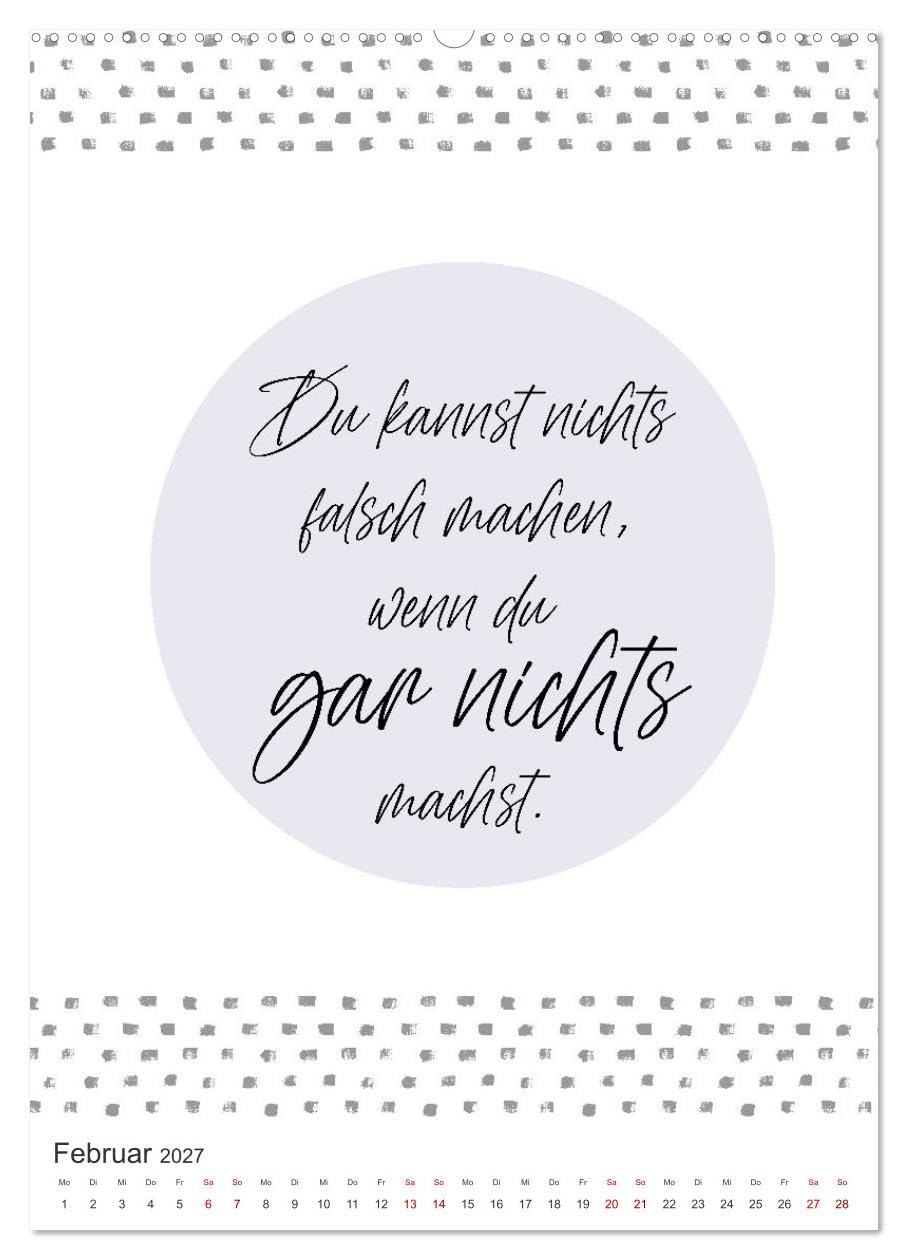 CALVENDO - Mit Humor durch den Arbeitstag (Wandkalender 2027 DIN A2 hoch), Monatskalender: Wer lacht, hat noch Reserven