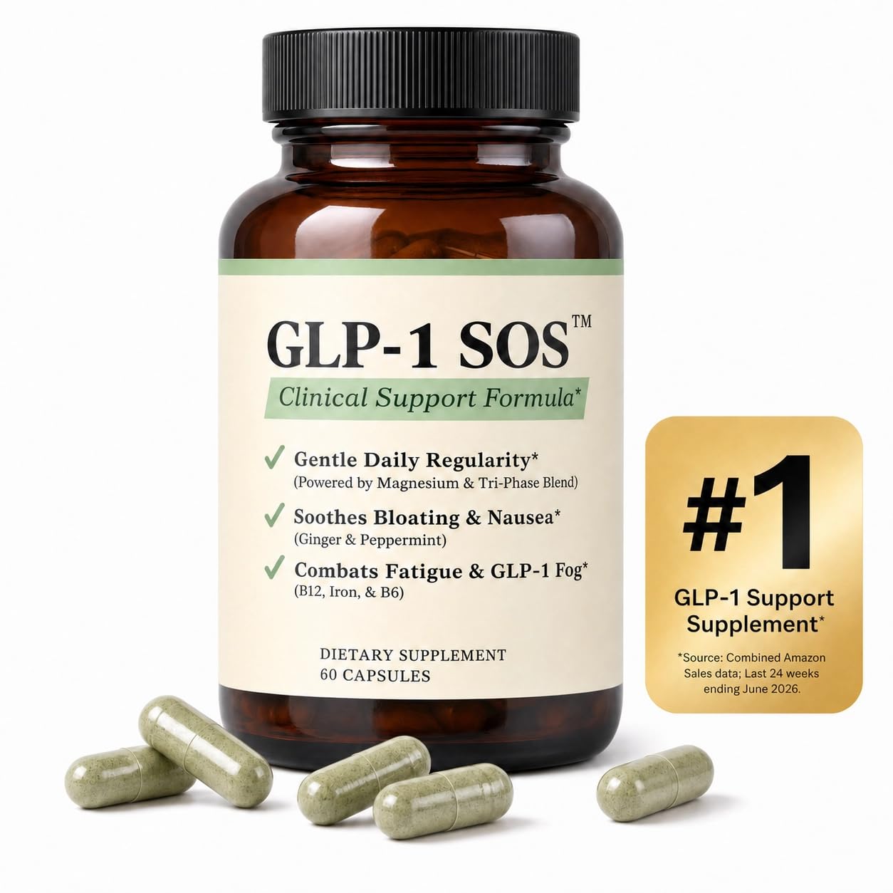 glp 1 pills gnc Amazon.com: GLP-1 SOS™ Digestive Support for Ozempic Wegovy Mounjaro  Zepbound Users – Constipation, Sulfur Burps, Bloating, Fatigue – Magnesium,  Ginger, 19-Strain Probiotic, B12 – Physician-Formulated – 60 Caps : Health  & Household