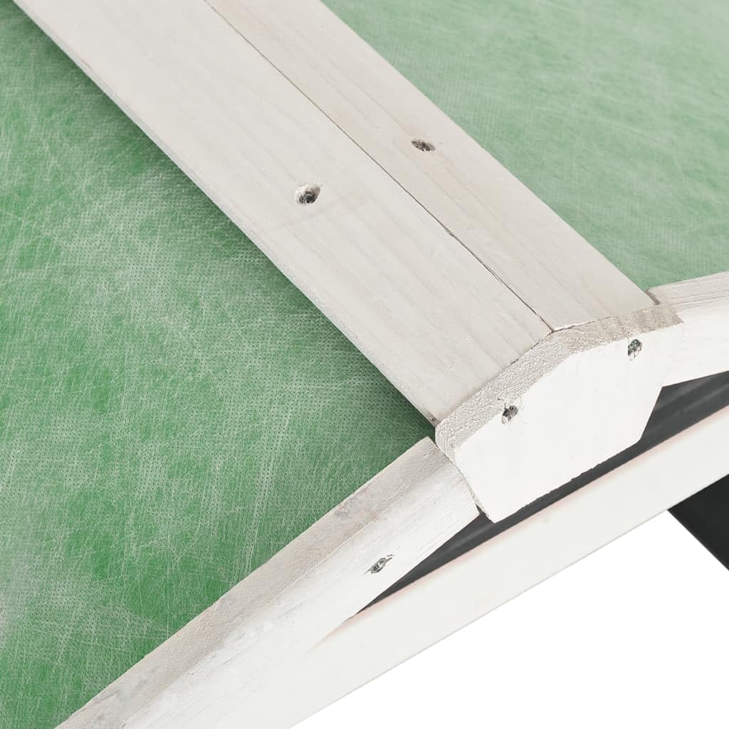 Robot cortacésped garaje de madera maciza de abeto 72 x 87 x 50 cm gris blanco funda impermeable para robot cortacésped y estación de carga en el jardín exterior