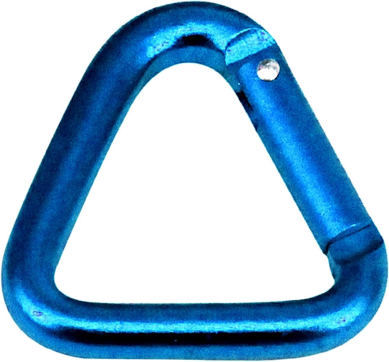 Heavy-Duty Auto-Lock Triangle Carabiner Clip for Hiking & Keys Heavy-Duty Auto-Lock Triangle Carabiner Clip for Hiking & Keys