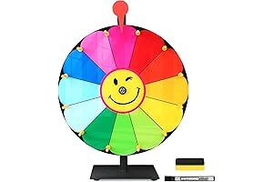 12-Inch Sunflower Pattern Picker Wheel