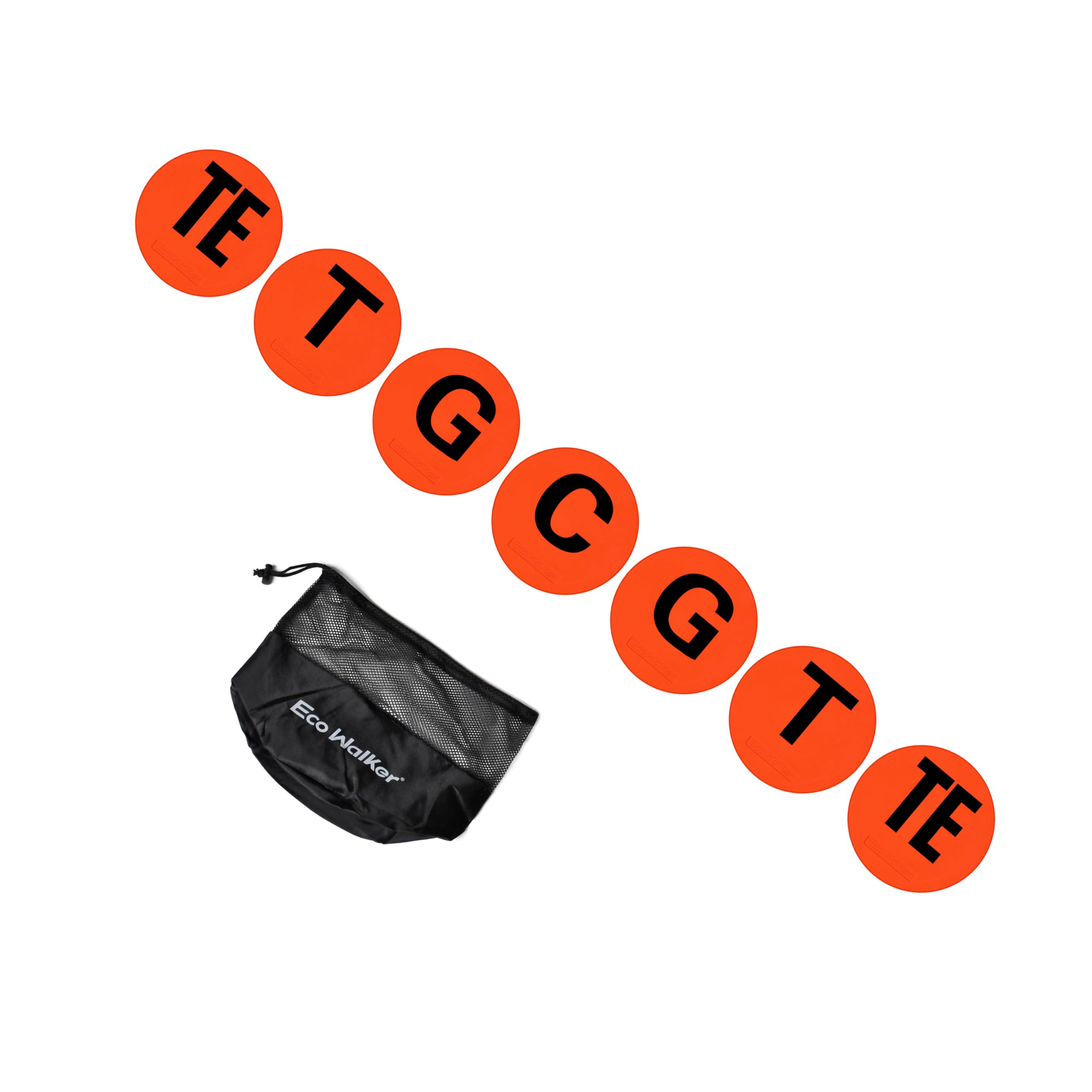 Eco Walker Position Flat Spot Markers Enhance Football Agility and Tactical Skills