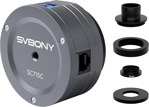SVBONY SC715C Astronomy Camera, 1.45 m Micro Pixel, IMX715, Color CMOS