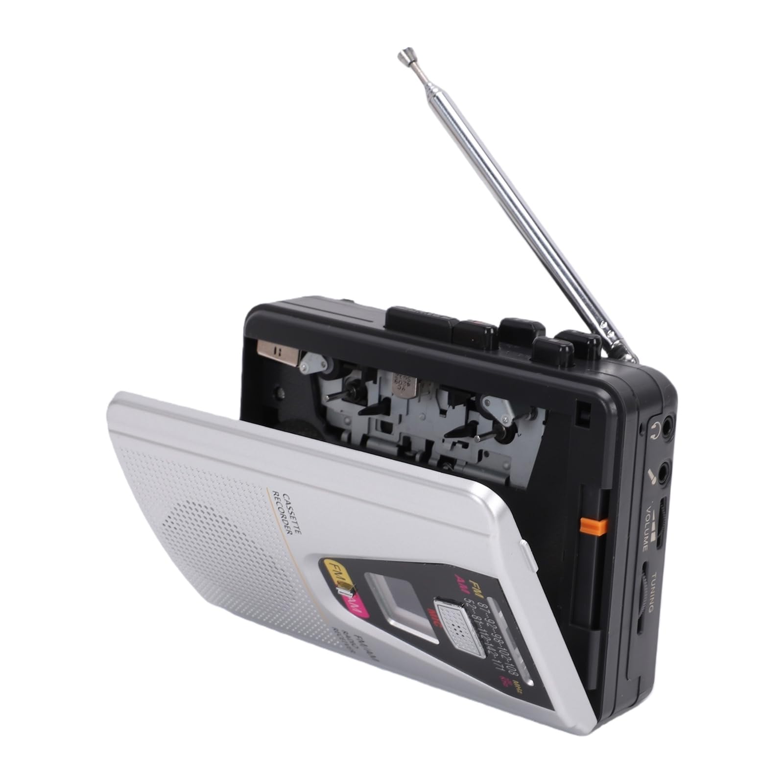 Tosuny Magnetofon Retro z Odtwarzaczem Kasetowym i Radiem AM FM