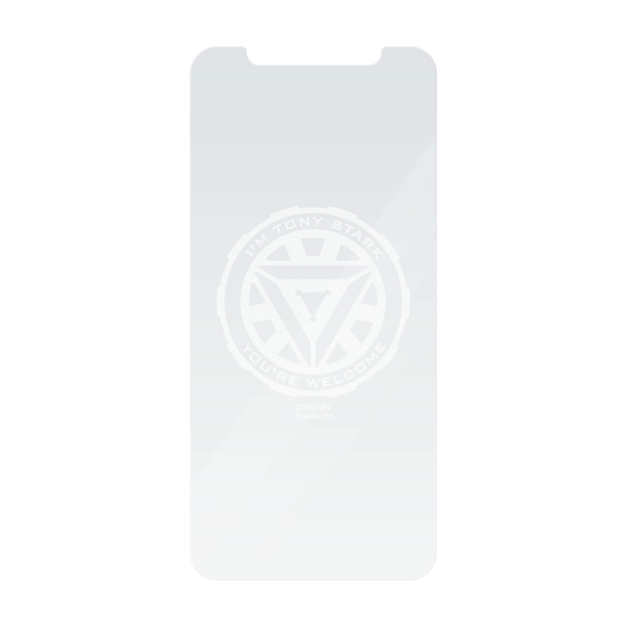 Premium Style iPhone 12 mini用 液晶保護ガラス ［アーク・リアクター］ PG-DGL20F04IRM
