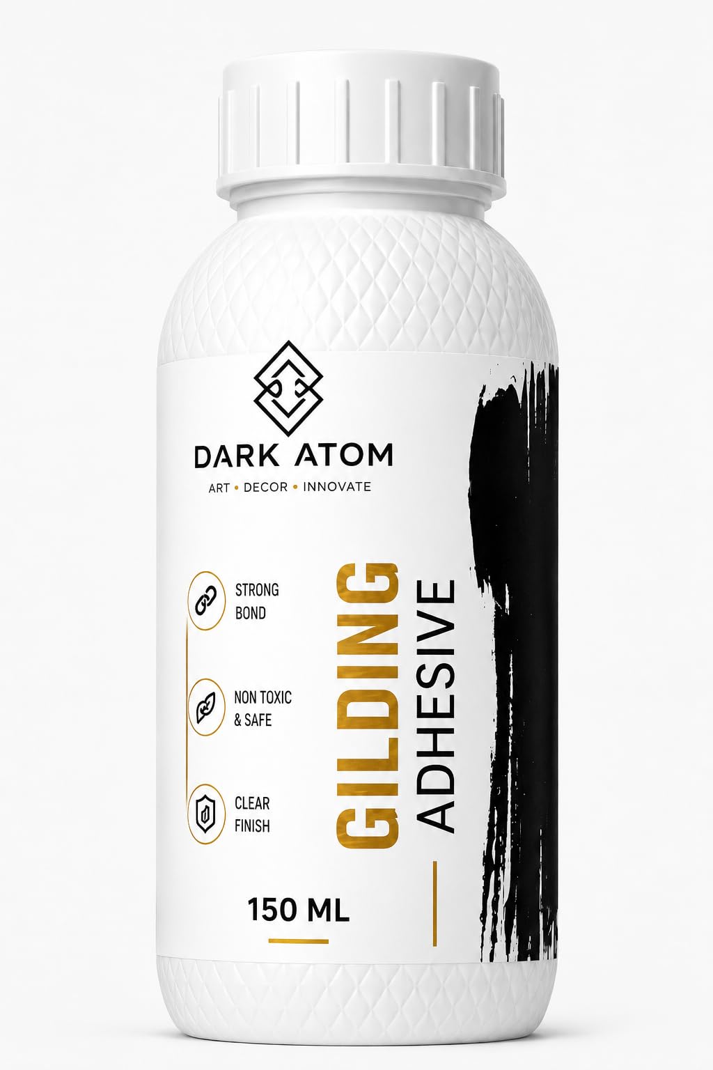 Gilding Adhesive (150.ml) for Gold Leaf Glue, Water Based Glue Transparent Effect, Art& Crafts for Multipurpose-image-48