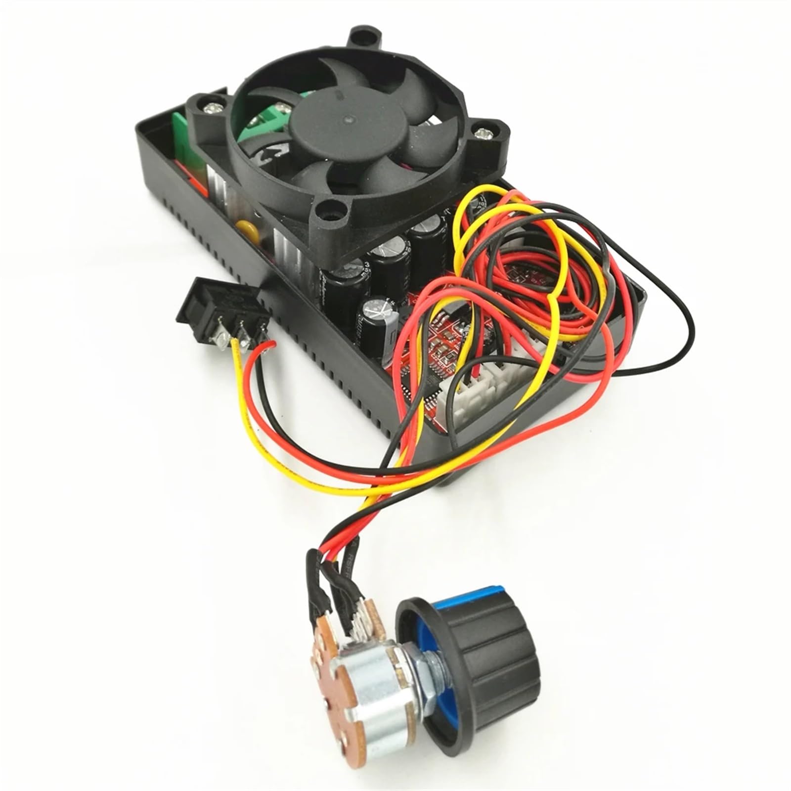 Controlador PWM de velocidad del motor de CC H-Bridge con control Interruptor de marcha atrás Ventilador de frenado 12V 24V 36V 50V Ajustador de velocidad(6.8)