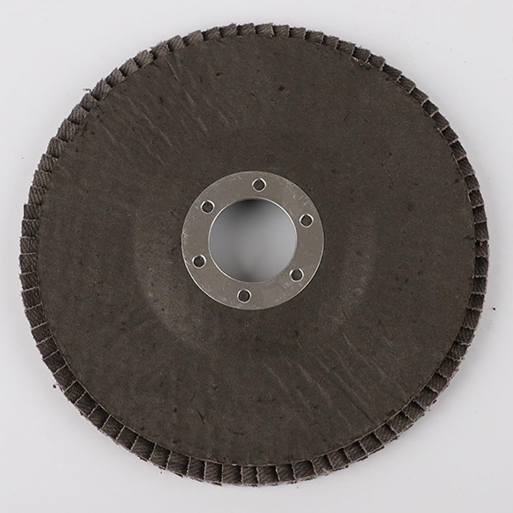Confezione da 10 dischi lamellari da 4,5" for smerigliatrice angolare - Dischi abrasivi durevoli for metallo e legno(120grit)
