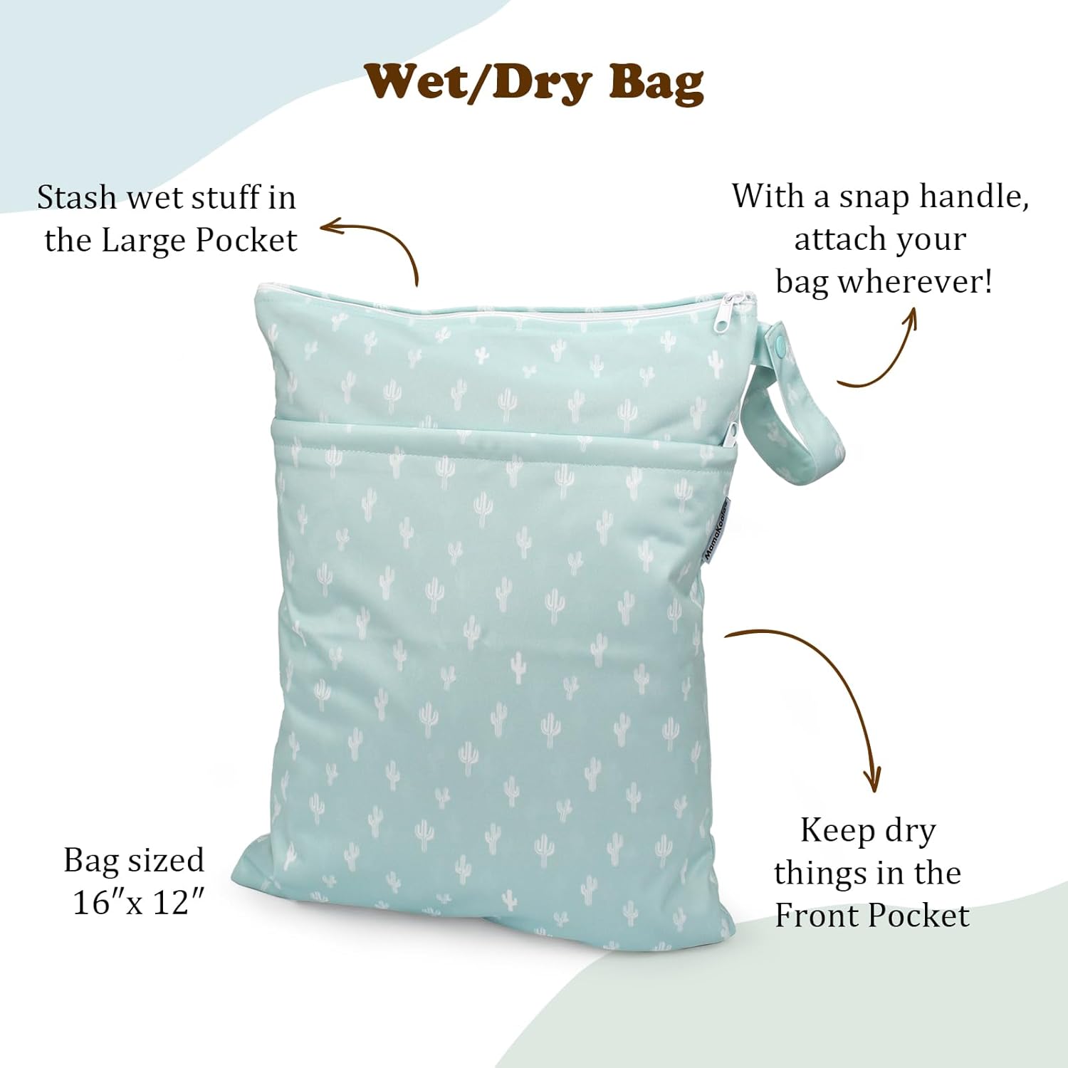 MK 3.0 Baby Cloth Diapers with 6 Inserts Bundle, with Bboo Liners, 5-Layer Bboo Inserts (6 Pack), Wet Bags and Pail Liners.
