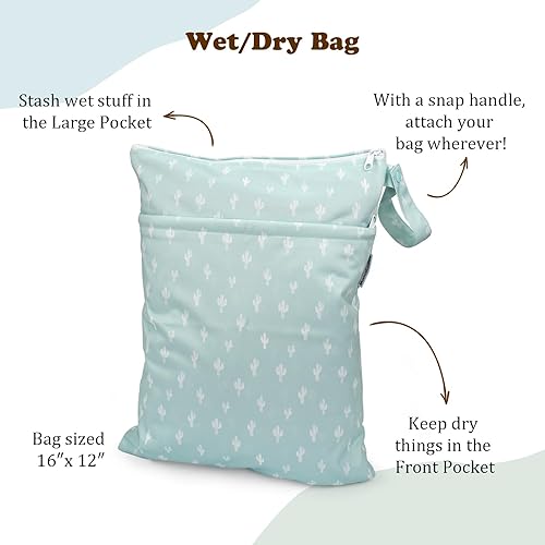 Miniatura 8 de MK 3.0 - Pañales de tela para bebé con 6 inserciones, con forros Bboo, inserciones de 5 capas (paquete de 6), bolsas húmedas y forros para cubos.