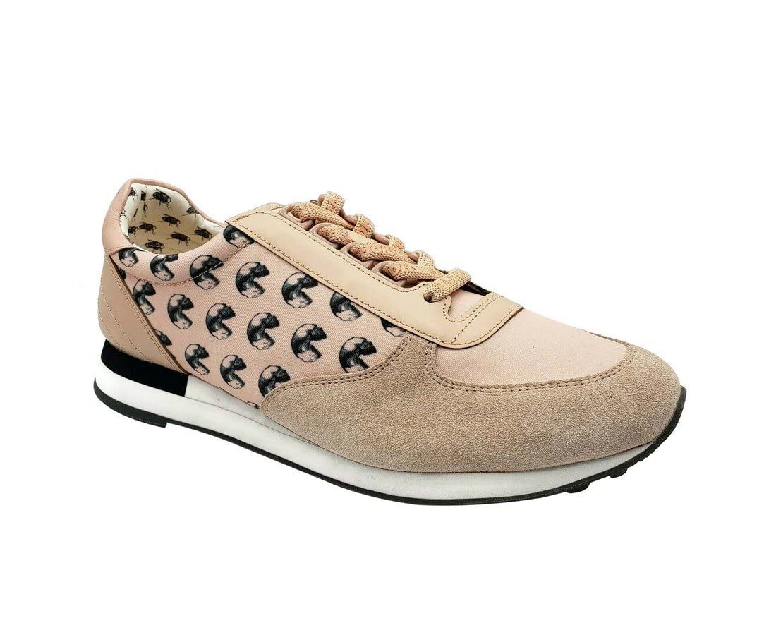 BALLY Gavinia Ladies Flesh/Black Low-Top Sneakers US 9