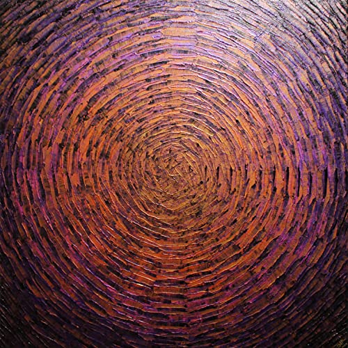 Peinture d'art design contemporaine aux reflets iridescents exclusifs