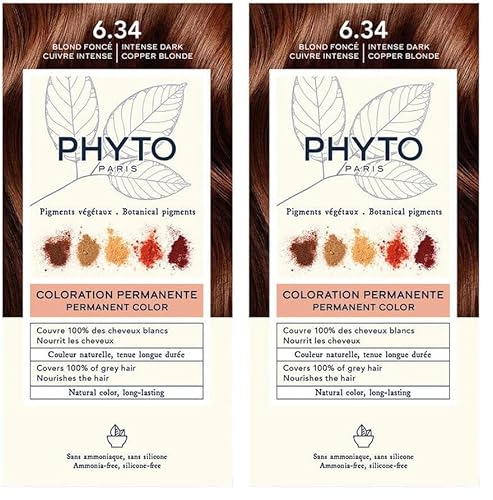 Phyto Paris - PhytoColor - Colorazione Permanente Colore 6.34 Biondo