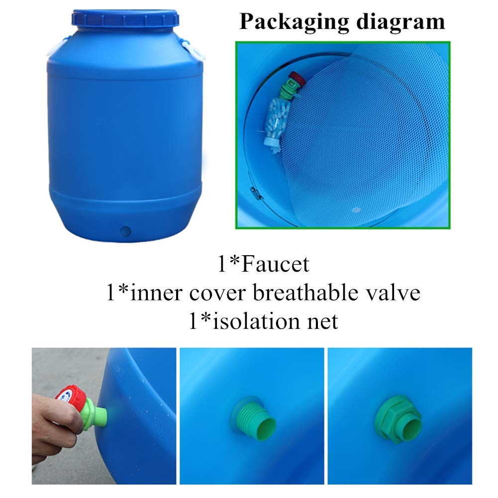 Cubo de basura de compostaje de cocina, Compostador cerrado con tapa, Cubo de compostaje doméstico con filtro de red de aislamiento, Barril de compostaje de jardín al aire libre con tapa,Blanco,25L