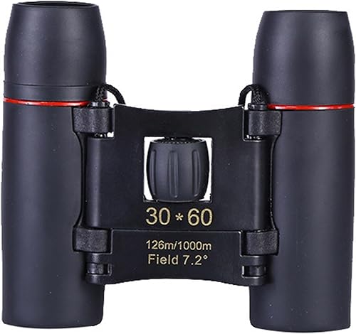 Binoculares de alta potencia para observación de aves  Binoculares pequeños de 30 x 60 pulgadas para adultos, binoculares de viaje para niños
