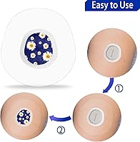 Vista 3 de HONYOU Parches G7 y adhesivos para sensores, adhesivo impermeable compatible con estelo, parches transparentes con calcomanías