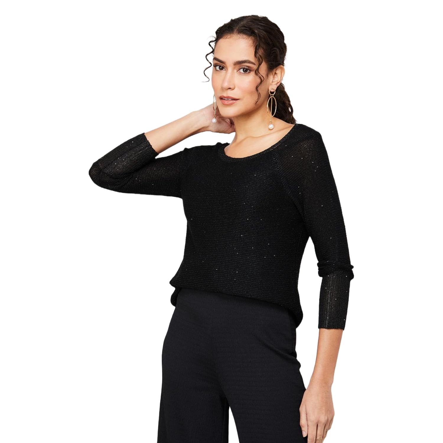 See full amazon price history chart for CODE by Lifestyle Women Black Polyester Regular Fit Solid Top Flat Knit_12 CODE by Lifestyle Women Black Polyester Regular Fit Solid Top Flat Knit_12 (B0C7XWCRJM) Amazon Price History, Amazon Price Tracker