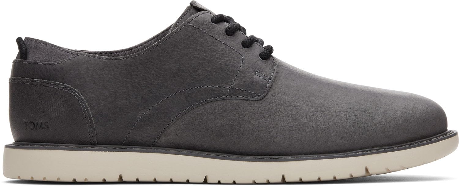 Toms Women's Alpargata Heritage CanvasLoafer Flat, Wr SMK Gry Leather, 11.5