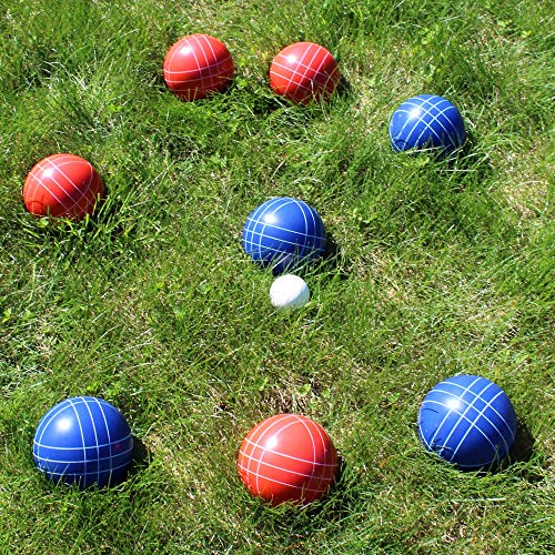 Driveway-Games-CLBOCC-GM-00153-90mm-Backyard-Bocce-Set-8-Balls-Pallino-and-Bag-for-4-Player-Bachi