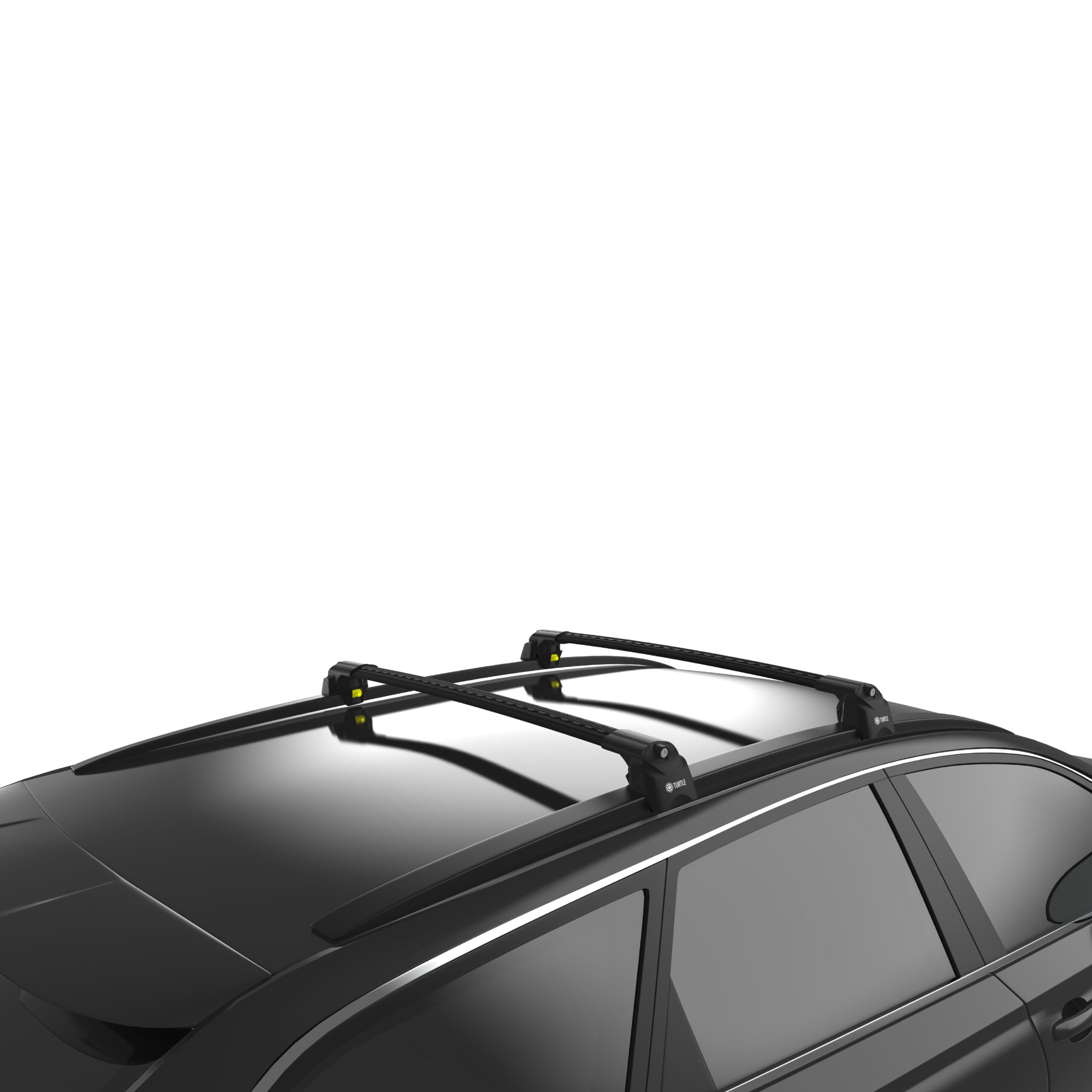 TURTLE kompatibel mit Volkswagen Tiguan (Ad/Bw) 2016-2023 Air2 Dachträger | SCHWARZ
