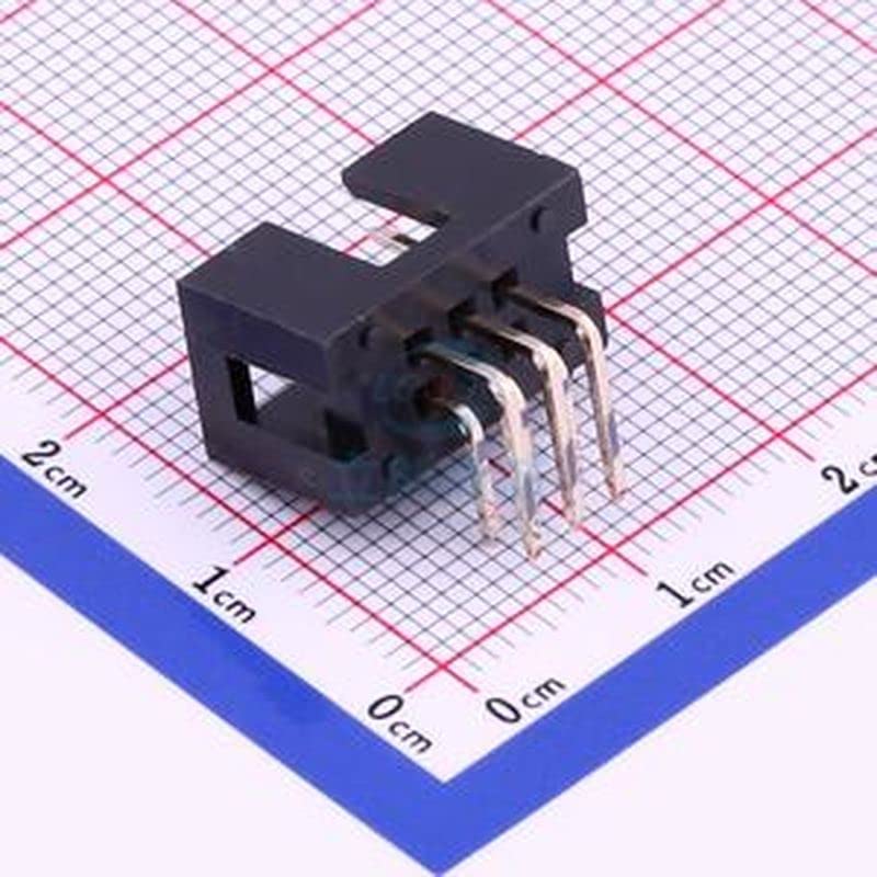20 Pcs 2.54mm2*3P Bend IDC Connector (Horn/Cow) Through Hole,P=2.54mm 0.100
