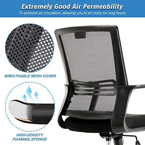 image for SMUGCHAIR Drafting Chair Tall Office Chair for Standing Desk Drafting 