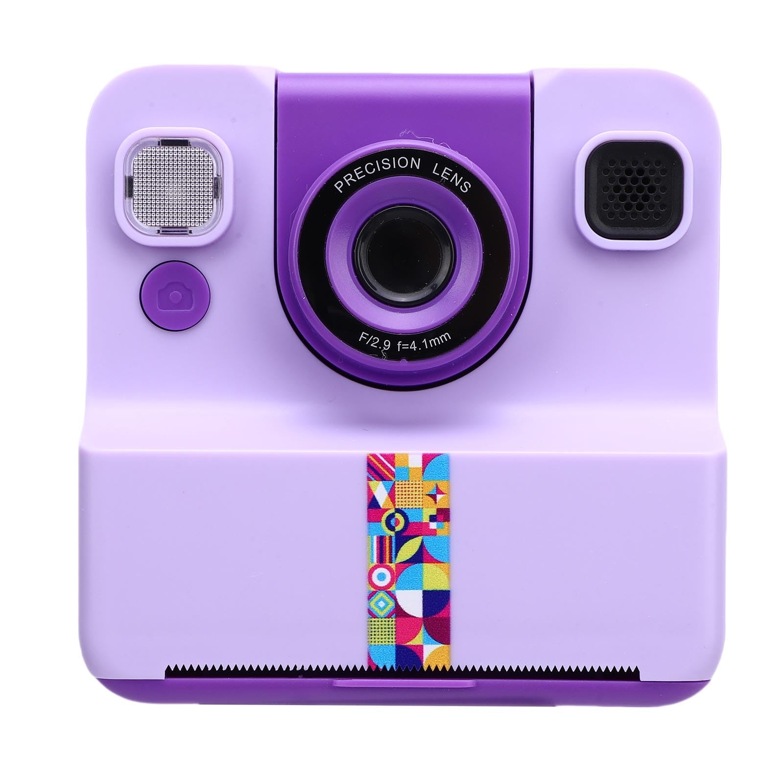 ciciglow Instant Print Camera, 1080P 24MP HD Video Thermal Printing Cameras for Students, 2.4 Inch Screen and Portable, Support Up to 32G Memory Card (Purple)-image-11