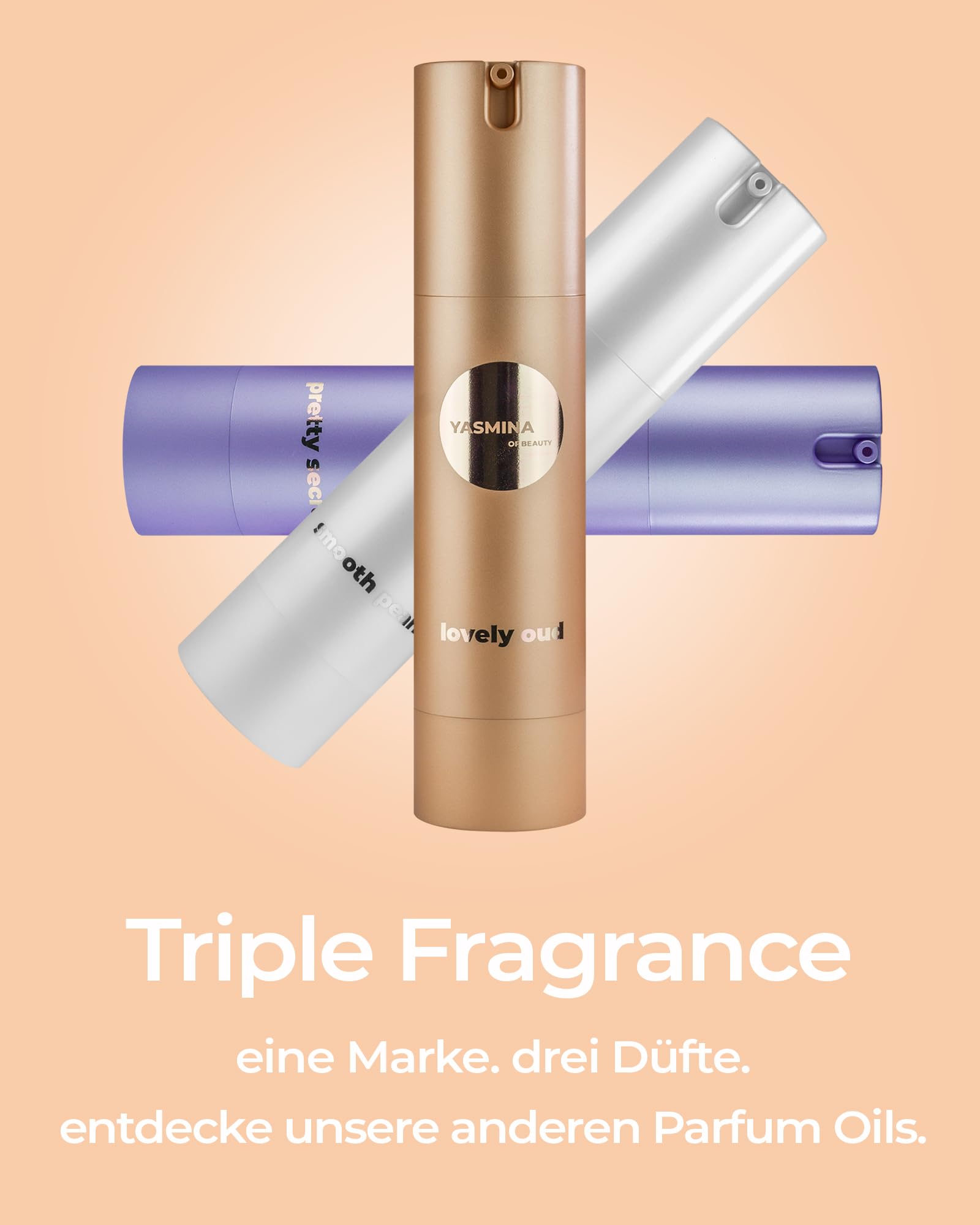 Lovely Oud Parfum Oil dla kobiet – perfumy damskie – intensywny i elegancki zapach orientalny – 100% bezalkoholowe – pielęgnujące olejki eteryczne