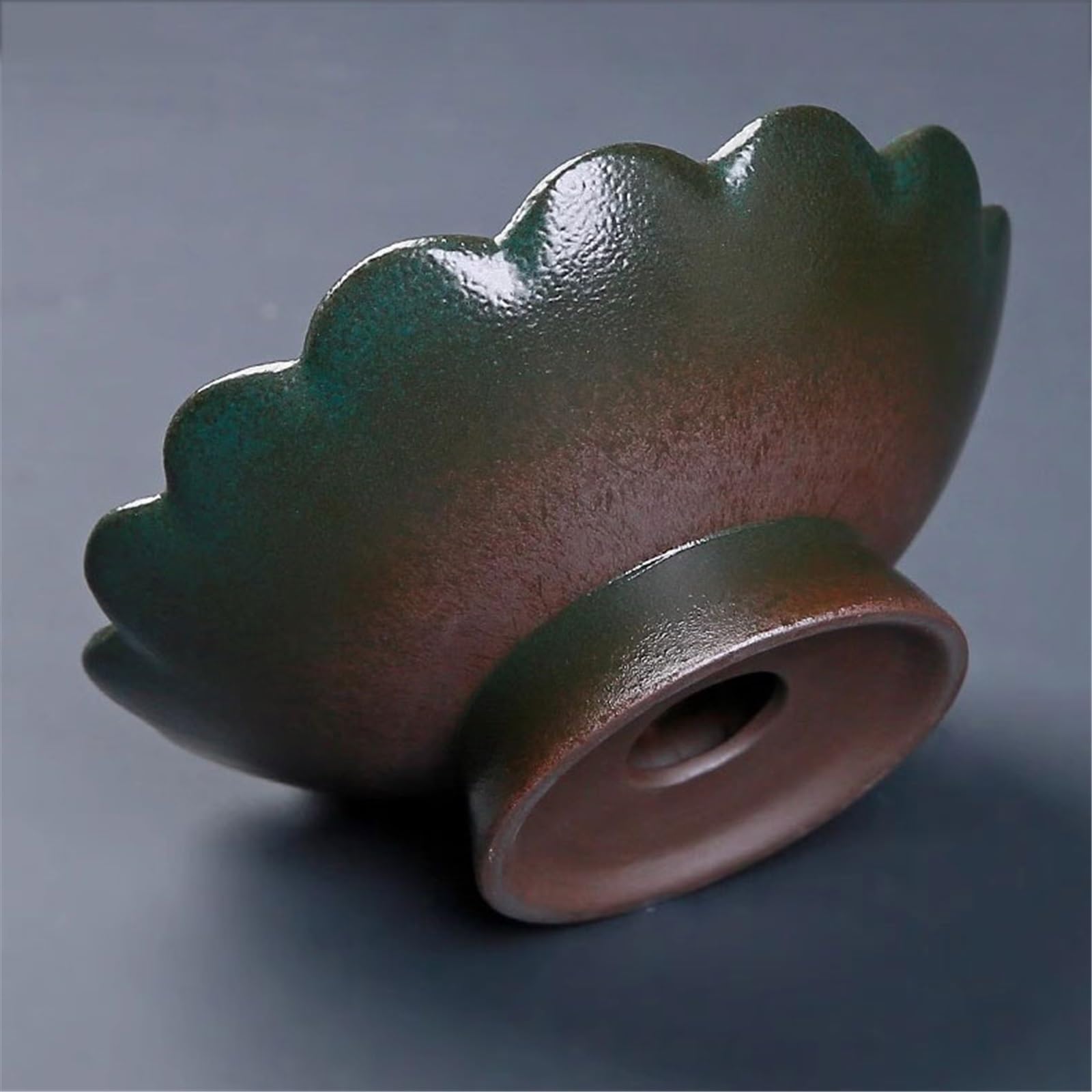 Spodek Roślinny Spodek Kwiatowy Chiński ceramiczny pojemnik na kroplówkę z podstawą