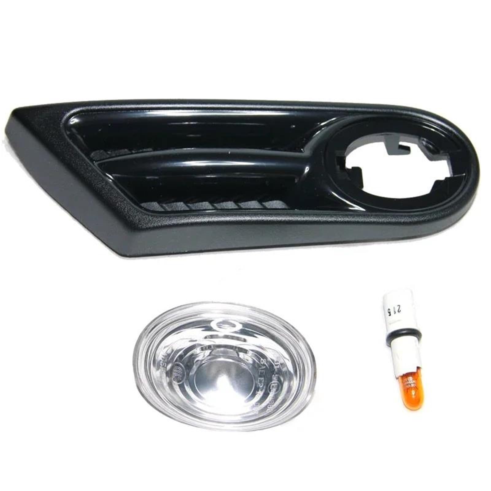 Indicatore Direzione per BMW per Mini per Cooper S R56 R57 R58 R59 2007-2013 Indicatore di Direzione Laterale A LED OEM 63137260202 63137260201 Indicatore Direzione LED(Black And Smoke)