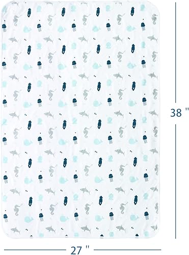 Miniatura 8 de Almohadillas de entrenamiento para orinar para niños, almohadillas de cama lavables impermeables, almohadillas para humedecer la cama para camas