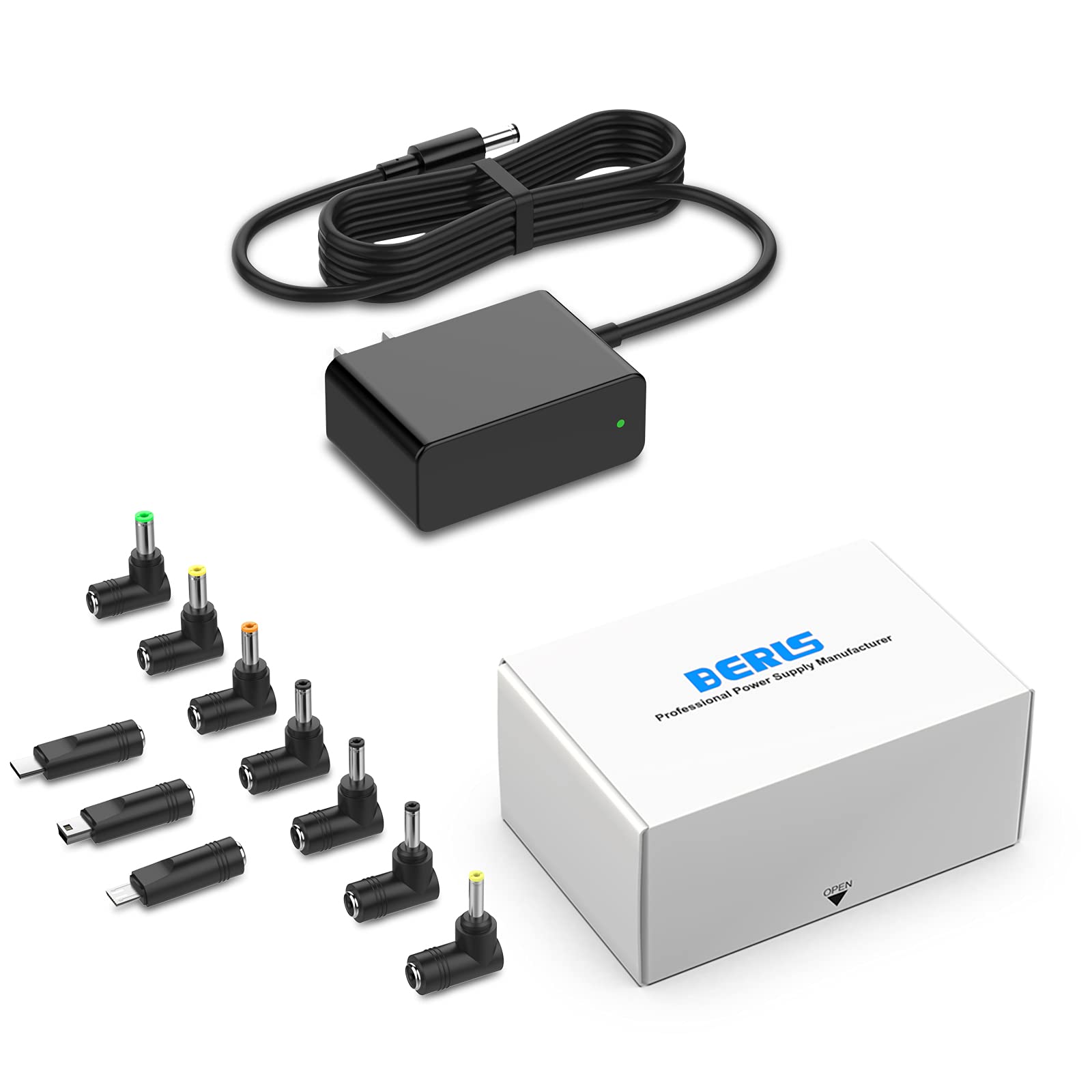 IBERLS 5V Power Supply Adapter for Star Shower, TV Box, Scanner, LED